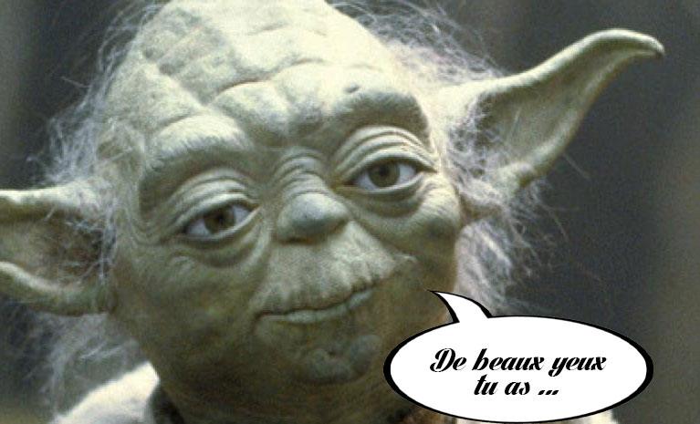 Yoda en mode drague